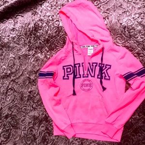 Pink hoodie